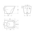 Унитаз подвесной безободковый с сиденьем BelBagno DUE BB3103CHR/SC BB3103CHR/SC - фото 167333 Унитаз подвесной безободковый с сиденьем BelBagno DUE BB3103CHR/SC BB3103CHR/SC - фото 167333