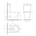 Унитаз-компакт безободковый с сиденьем BelBagno ENERGIA BB8134CPR/SC+BB8134T 8960 - фото 167426 Унитаз-компакт безободковый с сиденьем BelBagno ENERGIA BB8134CPR/SC+BB8134T 8960 - фото 167426