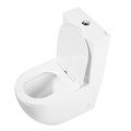 Унитаз-компакт безободковый BelBagno AMANDA BB051CPR+BB051T 8371