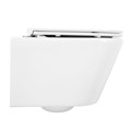 Унитаз подвесной безободковый с сиденьем BelBagno TRE BB8001CHR/SC BB8001CHR/SC - фото 167444 Унитаз подвесной безободковый с сиденьем BelBagno TRE BB8001CHR/SC BB8001CHR/SC - фото 167444
