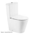 Унитаз-компакт безободковый с сиденьем BelBagno FLAY-R BB2149CPR/SC + BB2149T 7061