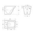 Унитаз безободковый подвесной BelBagno MARMI BB052CHR BB052CHR - фото 167601 Унитаз безободковый подвесной BelBagno MARMI BB052CHR BB052CHR - фото 167601