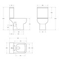 Унитаз-компакт безободковый с сиденьем BelBagno AURORA BB8604CPR/SC+BB8604T 8450 - фото 167801 Унитаз-компакт безободковый с сиденьем BelBagno AURORA BB8604CPR/SC+BB8604T 8450 - фото 167801