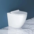SFERA-R Чаша унитаза приставного безободкового, P-trap BB2141CBR BB2141CBR