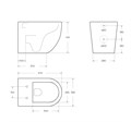 Унитаз безободковый приставной BelBagno SFERA-R BB2141CBR BB2141CBR - фото 167813 Унитаз безободковый приставной BelBagno SFERA-R BB2141CBR BB2141CBR - фото 167813