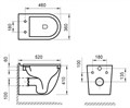 Унитаз безободковый подвесной BelBagno SENSO-R BB017CHR BB017CHR - фото 167832 Унитаз безободковый подвесной BelBagno SENSO-R BB017CHR BB017CHR - фото 167832