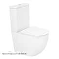 Унитаз-компакт безободковый Cezares STYLUS CZR-152-CPR+CZR-151-T 8465 - фото 167893 Унитаз-компакт безободковый Cezares STYLUS CZR-152-CPR+CZR-151-T 8465 - фото 167893