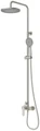 STYLUS-CD-IN Душевая стойка со смесителем, сатин STYLUS-CD-IN
