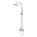 Душевая стойка BelBagno со смесителем и изливом UNIQUE-VSCM-CRM UNIQUE-VSCM-CRM - фото 168389 Душевая стойка BelBagno со смесителем и изливом UNIQUE-VSCM-CRM UNIQUE-VSCM-CRM - фото 168389