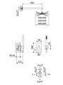 Душевая система Cezares PORTA-DSIPQ-25-NOP PORTA-DSIPQ-25-NOP - фото 168579 Душевая система Cezares PORTA-DSIPQ-25-NOP PORTA-DSIPQ-25-NOP - фото 168579