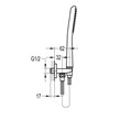 Ручной душ скрытого монтажа Cezares TESORO-F-KD-01 TESORO-F-KD-01 - фото 168958 Ручной душ скрытого монтажа Cezares TESORO-F-KD-01 TESORO-F-KD-01 - фото 168958