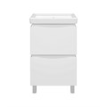 Венера - 55 Тумба с 2 ящ. белая + раковина УТ000008717 Венера - 55 Тумба с 2 ящ. белая + раковина УТ000008717