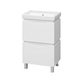 Венера - 55 Тумба с 2 ящ. белая + раковина УТ000008717 Венера - 55 Тумба с 2 ящ. белая + раковина УТ000008717