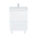 Венера - 55 Тумба с 2 ящ. белая + раковина УТ000008717 Венера - 55 Тумба с 2 ящ. белая + раковина УТ000008717