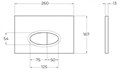 Кнопка смыва BelBagno BB052BL BB052BL - фото 169412 Кнопка смыва BelBagno BB052BL BB052BL - фото 169412