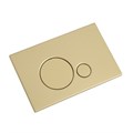 Кнопка смыва BelBagno SFERA CZR/BB-SR-BORO, брашированное золото CZR/BB-SR-BORO
