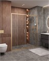Дверь в проём Cezares MOLVENO-BF-2-170-C-BORO-IV, 170х195, профиль брашированное золото, прозрачное стекло MOLVENO-BF-2-170-C-BORO-IV - фото 170420 Дверь в проём Cezares MOLVENO-BF-2-170-C-BORO-IV, 170х195, профиль брашированное золото, прозрачное стекло MOLVENO-BF-2-170-C-BORO-IV - фото 170420