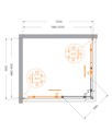 Душевой уголок Cezares RELAX-304-AH-2-120/90-C-BORO, 120х90х200, профиль брашированное золото, прозрачное стекло RELAX-304-AH-2-120/90-C-BORO - фото 170590 Душевой уголок Cezares RELAX-304-AH-2-120/90-C-BORO, 120х90х200, профиль брашированное золото, прозрачное стекло RELAX-304-AH-2-120/90-C-BORO - фото 170590