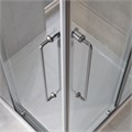 Душевой уголок Cezares RELAX-304-A-2-100-C-GM, 100х100х200, профиль оружейная сталь, прозрачное стекло RELAX-304-A-2-100-C-GM - фото 170694 Душевой уголок Cezares RELAX-304-A-2-100-C-GM, 100х100х200, профиль оружейная сталь, прозрачное стекло RELAX-304-A-2-100-C-GM - фото 170694