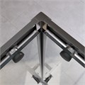 Душевой уголок Cezares RELAX-304-A-2-100-C-GM, 100х100х200, профиль оружейная сталь, прозрачное стекло RELAX-304-A-2-100-C-GM - фото 170696 Душевой уголок Cezares RELAX-304-A-2-100-C-GM, 100х100х200, профиль оружейная сталь, прозрачное стекло RELAX-304-A-2-100-C-GM - фото 170696