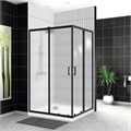 Душевой уголок BelBagno UNO-195-AH-2-120/90-P-NERO UNO-195-AH-2-120/90-P-NERO - фото 171097