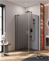 Душевой уголок CEZARES SLIDER-AH-1-100-90/100-GRIGIO-GM SLIDER-AH-1-100-90/100-GRIGIO-GM - фото 171116