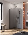 Душевой уголок CEZARES SLIDER-AH-1-80-100/110-GRIGIO-GM SLIDER-AH-1-80-100/110-GRIGIO-GM - фото 171119