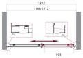 Дверь в проём BelBagno UNO-195-BF-1-120-P-NERO UNO-195-BF-1-120-P-NERO - фото 171209 Дверь в проём BelBagno UNO-195-BF-1-120-P-NERO UNO-195-BF-1-120-P-NERO - фото 171209