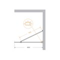 Душевая перегородка Cezares LIBERTA-L-1-TB-85-C-Cr LIBERTA-L-1-TB-85-C-Cr - фото 171271 Душевая перегородка Cezares LIBERTA-L-1-TB-85-C-Cr LIBERTA-L-1-TB-85-C-Cr - фото 171271