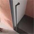 Душевая дверь Cezares LINER-B-12-90-C-NERO-L, 90х195, левосторонняя, профиль черный матовый, стекло прозрачное LINER-B-12-90-C-NERO-L - фото 171386 Душевая дверь Cezares LINER-B-12-90-C-NERO-L, 90х195, левосторонняя, профиль черный матовый, стекло прозрачное LINER-B-12-90-C-NERO-L - фото 171386