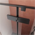 Душевая дверь Cezares LINER-B-12-90-C-NERO-L, 90х195, левосторонняя, профиль черный матовый, стекло прозрачное LINER-B-12-90-C-NERO-L - фото 171387 Душевая дверь Cezares LINER-B-12-90-C-NERO-L, 90х195, левосторонняя, профиль черный матовый, стекло прозрачное LINER-B-12-90-C-NERO-L - фото 171387