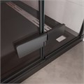 Душевая дверь Cezares LINER-B-12-90-C-NERO-L, 90х195, левосторонняя, профиль черный матовый, стекло прозрачное LINER-B-12-90-C-NERO-L - фото 171388 Душевая дверь Cezares LINER-B-12-90-C-NERO-L, 90х195, левосторонняя, профиль черный матовый, стекло прозрачное LINER-B-12-90-C-NERO-L - фото 171388