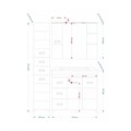 Селена -75 Тумба прямая с 3 ящ. + раковина СО000001651 - фото 17151 Селена -75 Тумба прямая с 3 ящ. + раковина СО000001651 - фото 17151