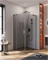 Душевой уголок CEZARES SLIDER-AH-2-70/80-100/110-GRIGIO-GM SLIDER-AH-2-70/80-100/110-GRIGIO-GM - фото 171524