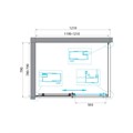 Душевой уголок BelBagno UNO-195-AH-1-120/80-C-NERO UNO-195-AH-1-120/80-C-NERO - фото 171584 Душевой уголок BelBagno UNO-195-AH-1-120/80-C-NERO UNO-195-AH-1-120/80-C-NERO - фото 171584