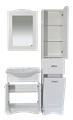 Эльбрус - 65 Тумба белая эмаль + раковина УТ000006129