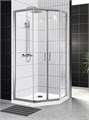 Душевой уголок BelBagno UNO-195-PH-2-100/80-C-Cr UNO-195-PH-2-100/80-C-Cr