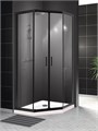 Душевой уголок BelBagno UNO-195-P-2-90-C-NERO UNO-195-P-2-90-C-NERO - фото 171799