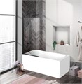 Шторка на ванну BelBagno UNO-V-1-90/150-C-NERO UNO-V-1-90/150-C-NERO - фото 171828