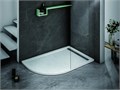 Поддон из искусственного мрамора правосторонний CEZARES TRAY-AS-RH-120/80-30-W-R TRAY-AS-RH-120/80-30-W-R - фото 171886