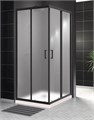 Душевой уголок BelBagno UNO-195-A-2-90-P-NERO UNO-195-A-2-90-P-NERO - фото 171889