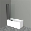 Шторка на ванну BelBagno UNO-V-11-100/150-C-NERO UNO-V-11-100/150-C-NERO