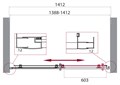 Дверь в проём BelBagno UNO-195-BF-1-140-CH-CR UNO-195-BF-1-140-CH-CR - фото 172190 Дверь в проём BelBagno UNO-195-BF-1-140-CH-CR UNO-195-BF-1-140-CH-CR - фото 172190