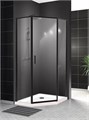 Душевой уголок BelBagno UNO-195-P-1-100-C-NERO UNO-195-P-1-100-C-NERO - фото 172271