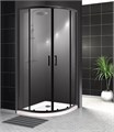Душевой уголок BelBagno UNO-195-R-2-90-C-NERO UNO-195-R-2-90-C-NERO