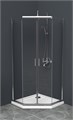 Душевой уголок BelBagno UNO-195-P-2-100-C-Cr UNO-195-P-2-100-C-Cr - фото 172575