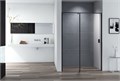 Душевая дверь Cezares URBAN-B-12-130-C-NERO, 130х195, профиль черный, стекло прозрачное URBAN-B-12-130-C-NERO - фото 173420 Душевая дверь Cezares URBAN-B-12-130-C-NERO, 130х195, профиль черный, стекло прозрачное URBAN-B-12-130-C-NERO - фото 173420