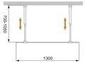 Душевая перегородка Cezares LIBERTA-L-2-130-C-NERO LIBERTA-L-2-130-C-NERO - фото 173533 Душевая перегородка Cezares LIBERTA-L-2-130-C-NERO LIBERTA-L-2-130-C-NERO - фото 173533