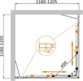Душевой уголок Cezares MOLVENO-A-22-90+30-C-Cr-IV, 120х120х195, профиль хром, стекло прозрачное MOLVENO-A-22-90+30-C-Cr-IV - фото 173679 Душевой уголок Cezares MOLVENO-A-22-90+30-C-Cr-IV, 120х120х195, профиль хром, стекло прозрачное MOLVENO-A-22-90+30-C-Cr-IV - фото 173679