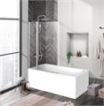 Шторка на ванну BelBagno UNO-V-11-100/150-C-Cr UNO-V-11-100/150-C-Cr - фото 173792